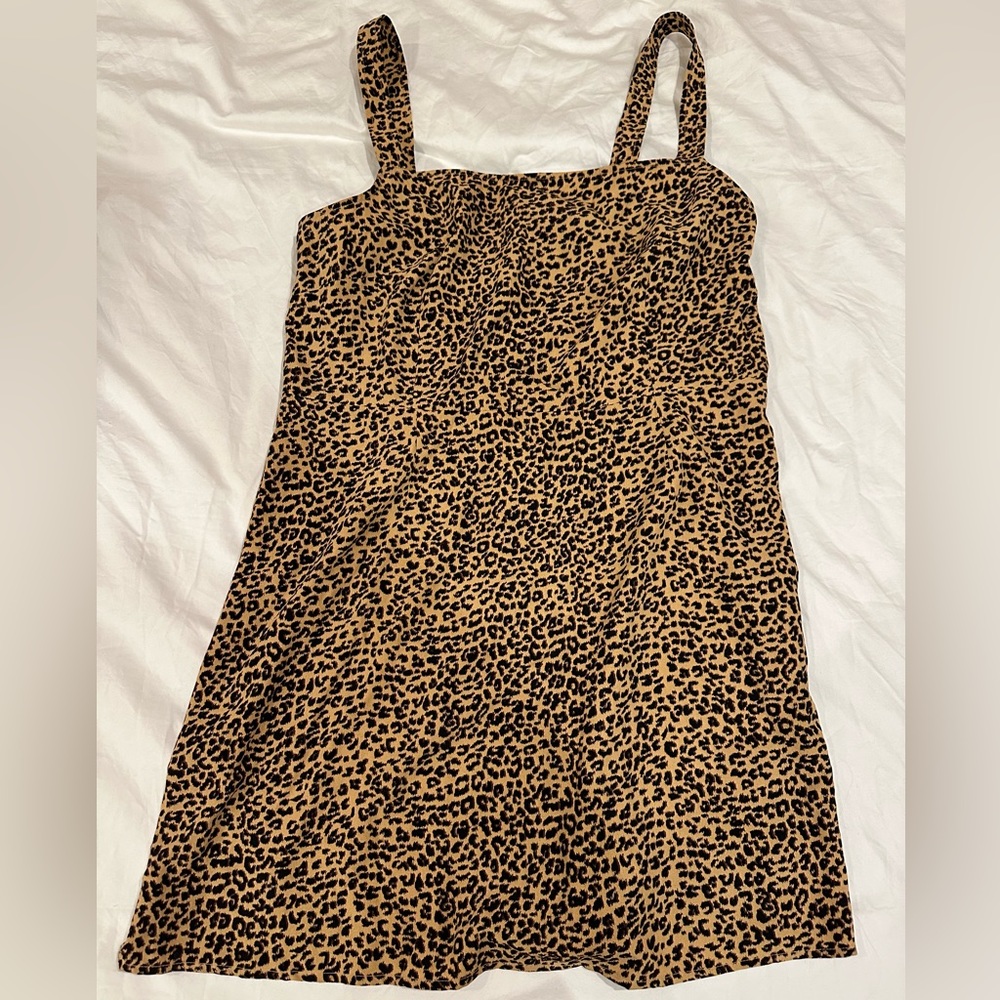 B.P. Cheetah Print Dress